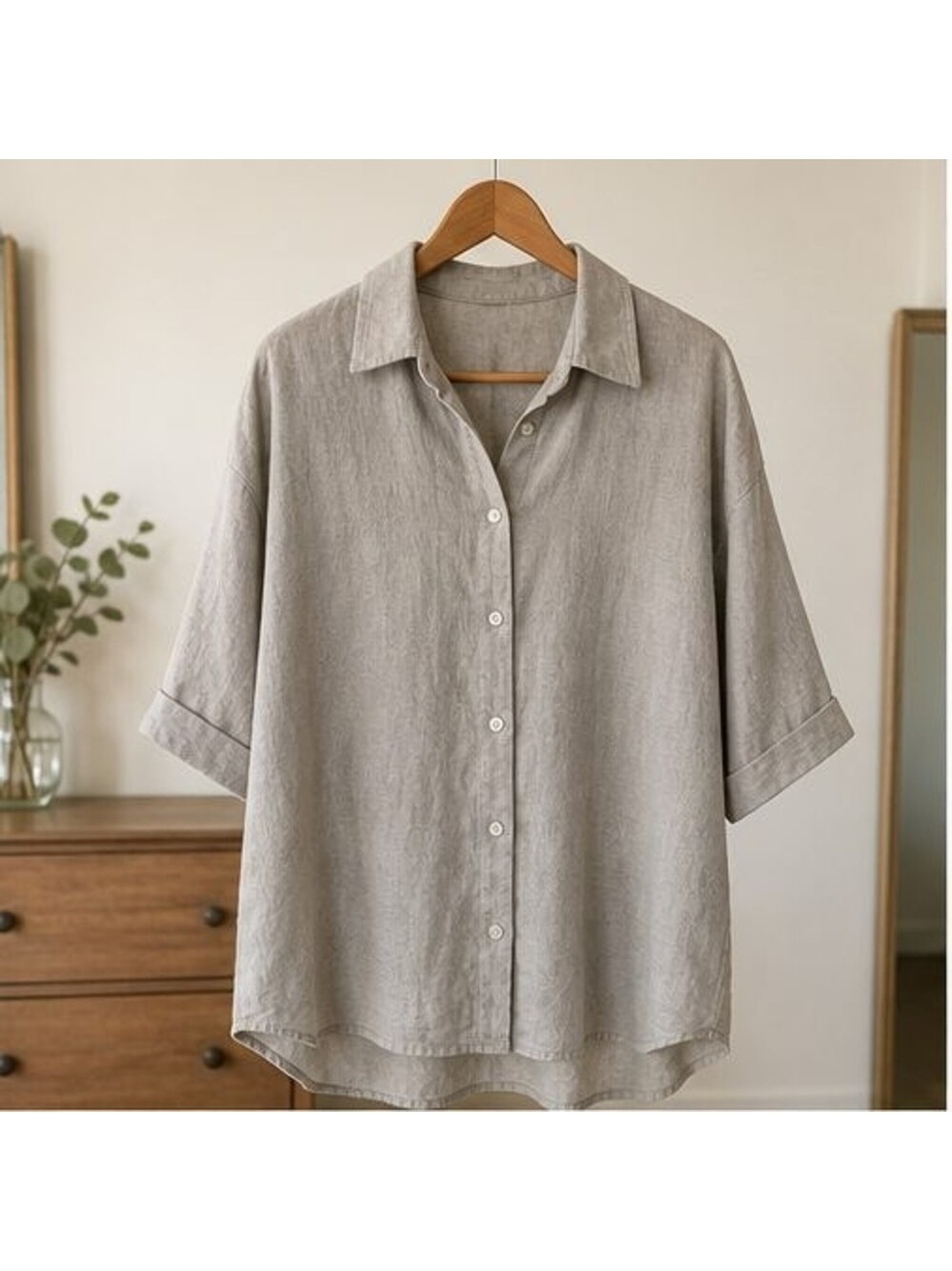 Sand Puff Sleeve Top